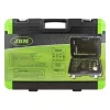 JBM Kompressziómérő készlet benzin- és dízelmotorokhoz, 44 részes, M10–M18 adapterekkel (53490)