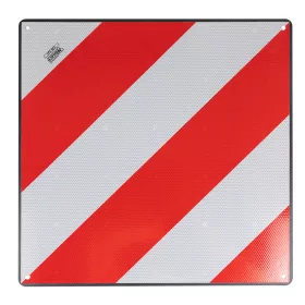   JBM Rakományjelző tábla túlnyúló rakományhoz, V-20, 500 × 500 mm, polipropilén (53636)