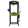 JBM Műhelyprés hidraulikus, 30 t, 150 mm löket, kézi és lábpedálos működtetéssel (53684)