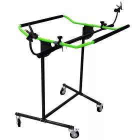   JBM Lökhárító tartóállvány karosszériajavításhoz, 25 kg teherbírással, forgatható (53685)