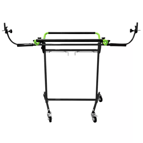 JBM Lökhárító tartóállvány karosszériajavításhoz, 25 kg teherbírással, forgatható (53685)
