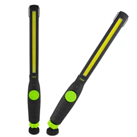   JBM Akkumulátoros LED szerelőlámpa mágneses, csuklós talppal, 30–400 lm, 2600 mAh (53734)