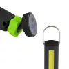 JBM Akkumulátoros LED szerelőlámpa mágneses, csuklós talppal, 30–400 lm, 2600 mAh (53734)