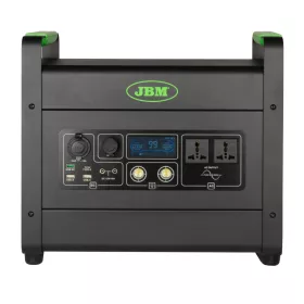   JBM Hordozható energiaállomás 3000 W, 1920 Wh LiFePO4 akkumulátorral (53970)