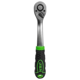   JBM Racsnás hajtókar 1/2", 72-TOOTH fej 255 mm, horganyzott (54019)