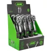 JBM Racsnás hajtókar 1/2", 72-TOOTH fej 255 mm, horganyzott (54019)