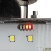 JBM Utánfutó LED lámpa készlet vezeték nélküli, mágneses rögzítéssel, 2 db, 12–24 V, 20 m (54044)