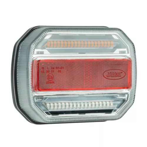 JBM Utánfutó LED hátsó lámpa jobb oldalra, mágneses rögzítéssel, 12–24 V, 4 funkcióval (54160R)
