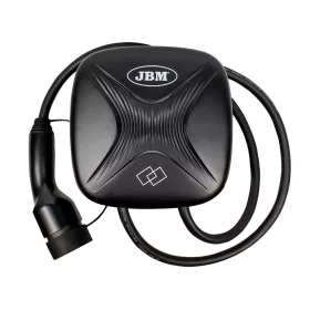   JBM Fali elektromosautó-töltő 22 kW, 32 A, háromfázisú, Type 2 csatlakozóval (54265)