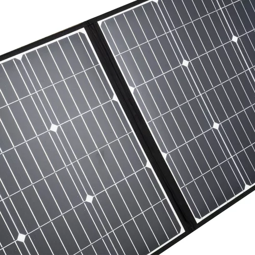 JBM Napelem hordozható energiaállomáshoz, 200 W, összecsukható, 53970-hez (54321)