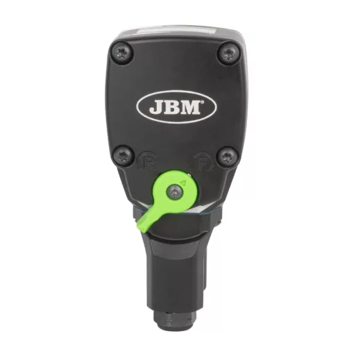 JBM Rövid házas pneumatikus ütvecsavarozó 1/2”, 141 mm, 500 Nm, 1004 Nm oldónyomatékkal (54397)