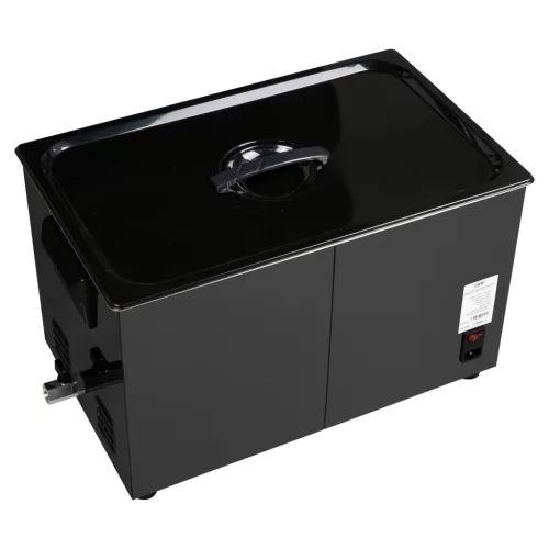 JBM Ultrahangos alkatrészmosó 30 literes tartállyal, 600 W, 40 kHz, fűtéssel (54482)
