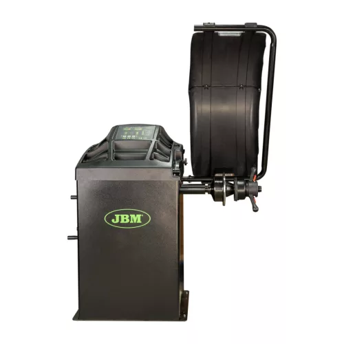 JBM Digitális kerékkiegyensúlyozó gép 10–24”, 65 kg (54582)