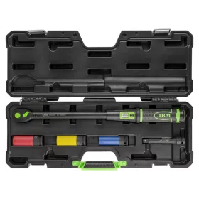   JBM Nyomatékkulcs készlet 1/2”, 20–200 Nm, 17–21 mm gépi dugókulcsokkal és hosszabbítóval, 5 részes (54785)