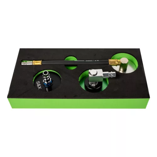 JBM Féklégtelenítő adapterkészlet Tesla Model 3, S, X és Y járművekhez, 3 részes, 1/4” (54887)