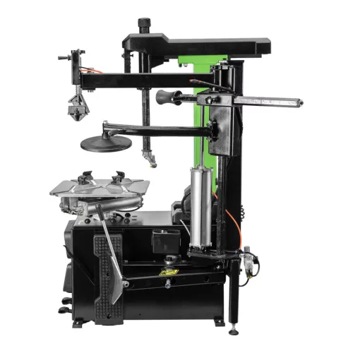 JBM Gumiszerelő gép automata billenőtoronnyal és segédkarral, 380 V, 10–24” (55022)