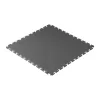JBM Műhelypadló burkolólap PVC-ből, szürke, 500 × 500 × 6 mm, 15 t/m² felületi terhelhetőség (55045)