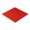 JBM Műhelypadló burkolólap PVC-ből, piros, 500 × 500 × 6 mm, 15 t/m² felületi terhelhetőség (55047)
