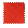 JBM Műhelypadló burkolólap PVC-ből, piros, 500 × 500 × 6 mm, 15 t/m² felületi terhelhetőség (55047)