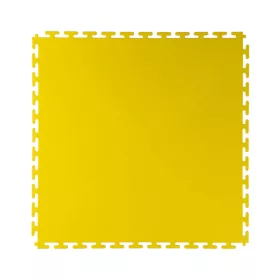   JBM Műhelypadló burkolólap PVC-ből, sárga, 500 × 500 × 6 mm, 15 t/m² felületi terhelhetőség (55048)
