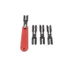 KROFtools E-biztosítógyűrű ki- és beszerelő készlet, 6–9 mm, 5 részes (0225)