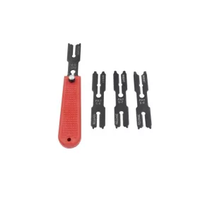   KROFtools E-biztosítógyűrű ki- és beszerelő készlet, 6–9 mm, 5 részes (0225)