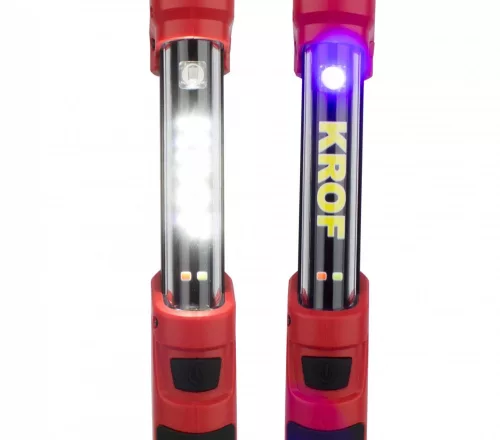KROFtools Munkalámpa, 4W COB LED + 1W UV LED (1096)