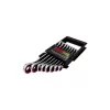 KROFtools Fokozatmentes racsnis csillag-villás kulcs készlet, 8 részes 8-19 mm (1134)