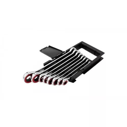 KROFtools Fokozatmentes racsnis csillag-villás kulcs készlet, 8 részes 8-19 mm (1134)