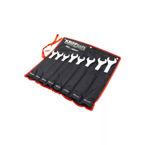 KROFtools Csillag-villás kulcs készlet, 33-50 mm 8 RÉSZES (1200008)