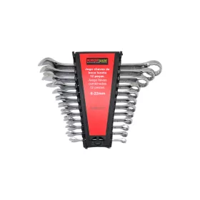   KROFtools Csillag-villáskulcs készlet 12 részes, 6–22 mm (1200012)