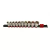 KROFtools Dugókulcskészlet 1/2″ meghajtással, 10–22 mm, 6 lapú, 10 részes (1233)