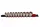KROFtools Dugókulcskészlet tartósínen 1/2”, 10–22 mm,  10 részes, 12 szögü  (1234)