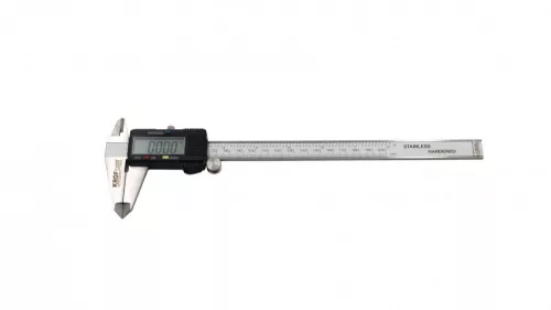 KROFtools Digitális tolómérő 0–200 mm / 8”, 0,01 mm felbontással (1315)