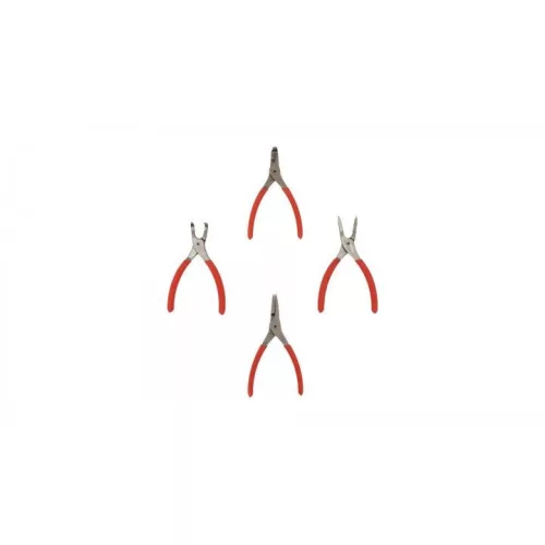 KROFtools Seegergyűrű fogó készlet 175 mm, 19–60 mm, 4 részes (140000)