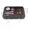 KROFtools Kompressziómérő készlet benzinmotorhoz, 0–300 PSI, M10–M18 adapterekkel (1408)