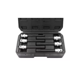   KROFtools E-Torx dugókulcs készlet E10–E20, hosszított szárú, 6 részes (1440)