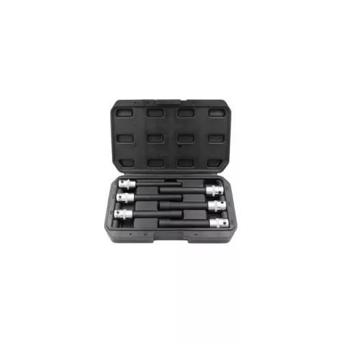 KROFtools E-Torx dugókulcs készlet E10–E20, hosszított szárú, 6 részes (1440)
