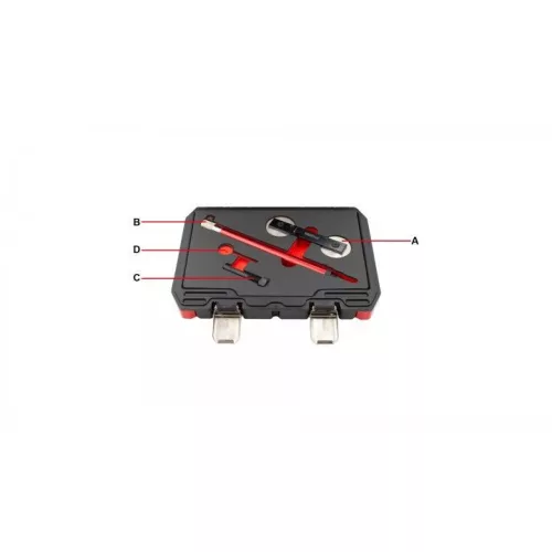 KROFtools Vezérlésrögzítő készlet VAG 1.4 / 1.6 FSI és TSI láncos motorokhoz, 4 részes (1544)