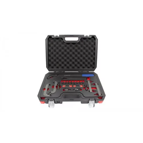 KROFtools Vezérműtengely-szíjtárcsa ellentartó szerszám VAG 2.4, 2.5, 2.8, 3.0T és 3.2 motorokhoz (A6, Q5 típusokhoz) vezérlésrögzítő készlet (1672)