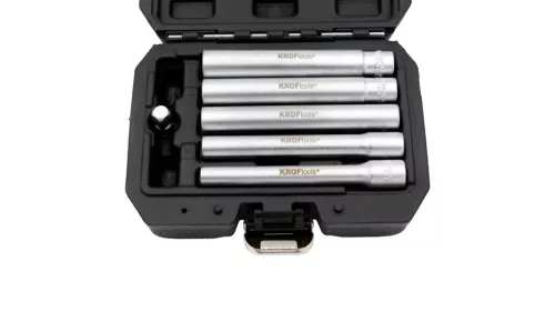 KROFtools Extra hosszú dugókulcs készlet, 3/8" 8-14 mm (2007)