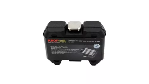 KROFtools Extra hosszú dugókulcs készlet, 3/8" 8-14 mm (2007)