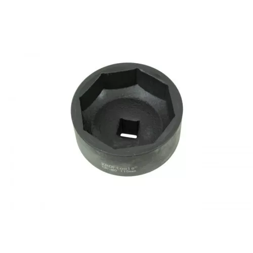 KROFtools Kerékagyanya dugókulcsfej teherautóhoz, 115 mm, 8 lapú, 1” (20115)