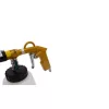 KROFtools Tornado pneumatikus tisztítópisztoly PVC kefével (2096)