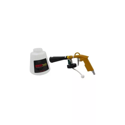 KROFtools Tornado pneumatikus tisztítópisztoly PVC kefével (2096)