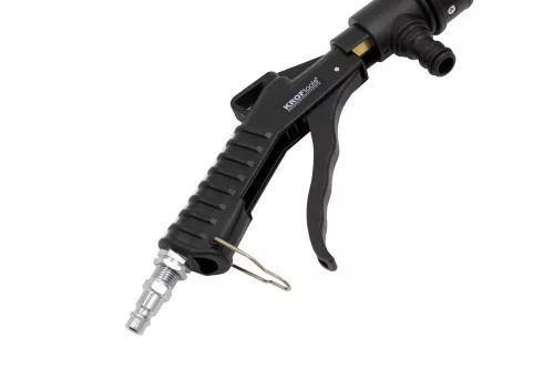 KROFtools Hűtőrendszer átmosó pisztoly pneumatikus, 5 méretű adapterrel (2097)