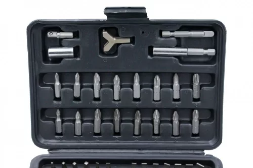 KROFtools Bit készlet 100 részes, 1/4”, speciális csavarprofilokkal (2100)