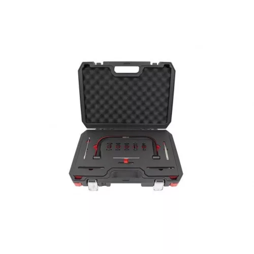 KROFtools Szeleprugó összenyomó készlet adapterekkel, 16–30 mm (2105)