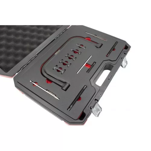 KROFtools Szeleprugó összenyomó készlet adapterekkel, 16–30 mm (2105)