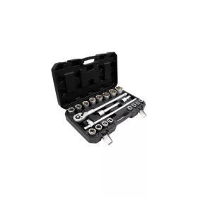   KROFtools Hatlapfejű dugókulcs készlet 3/4"-os , 21 darabos 19-50 mm (2123)